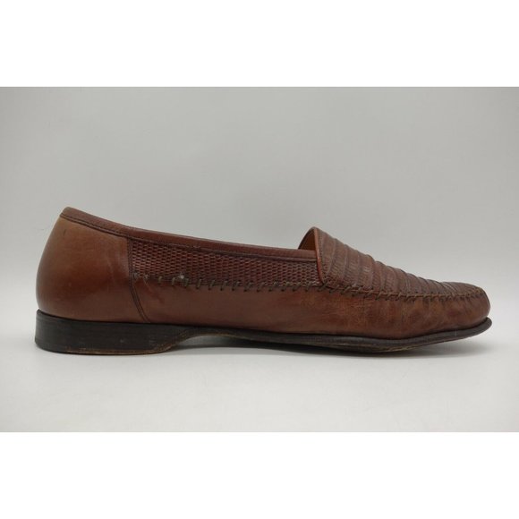 Avventura Brown Genuine Lizard Slip On Dress Loafers Shoes Men\'s 9 M main image 9